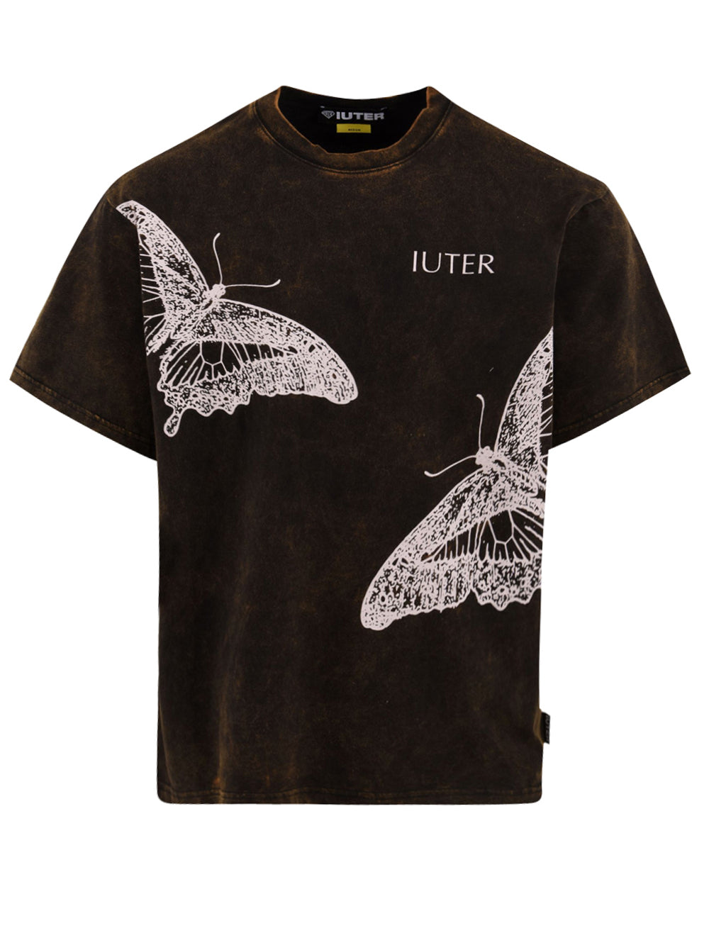 T-shirt Butterfly marble IUTER Uomo - Nero