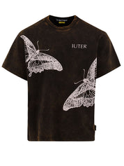 T-shirt Butterfly marble IUTER Uomo - Nero
