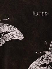 T-shirt Butterfly marble IUTER Uomo - Nero