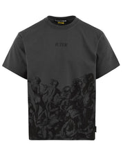 T-shirt Battle reverse stitch IUTER Uomo - Grigio