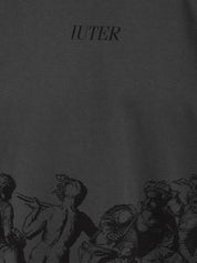 T-shirt Battle reverse stitch IUTER Uomo - Grigio