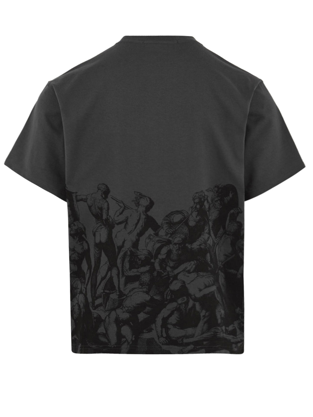 T-shirt Battle reverse stitch IUTER Uomo - Grigio