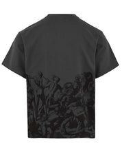 T-shirt Battle reverse stitch IUTER Uomo - Grigio