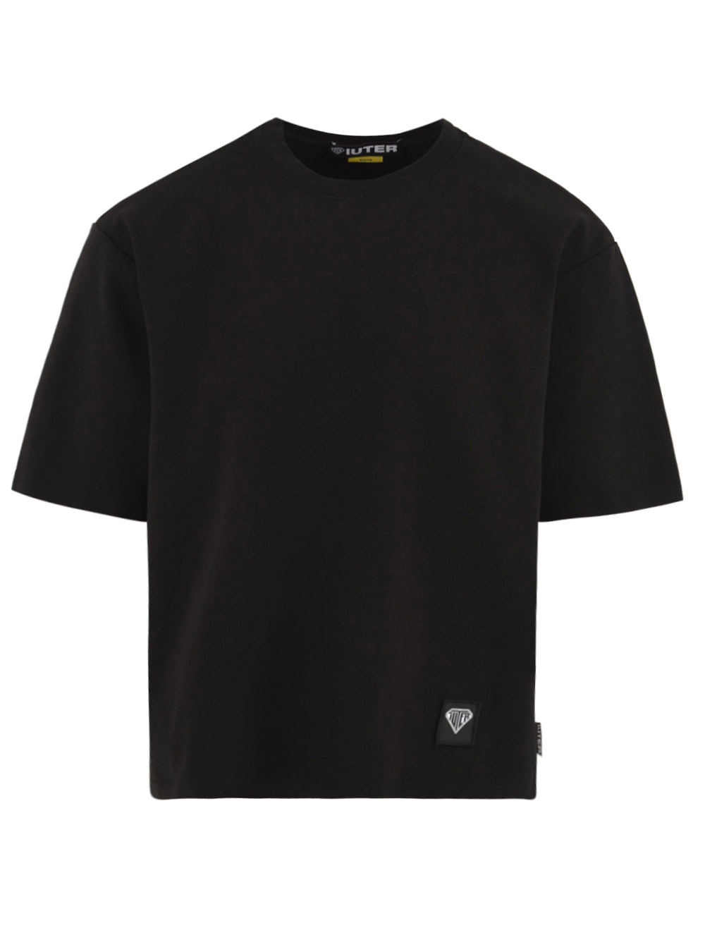 T-shirt Ribbed boxy IUTER Uomo - Nero