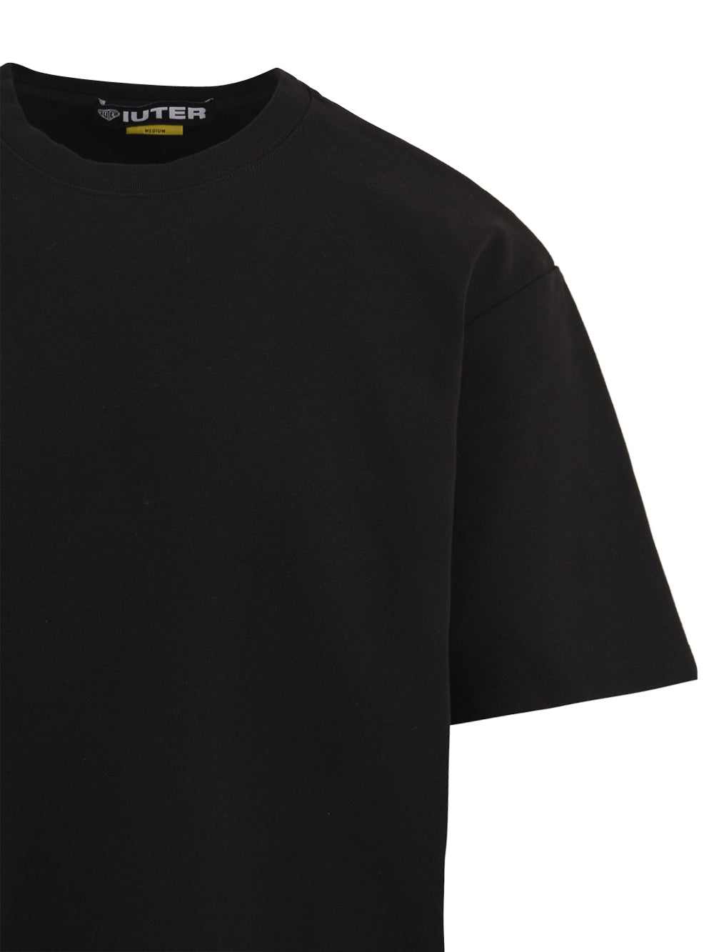 T-shirt Ribbed boxy IUTER Uomo - Nero