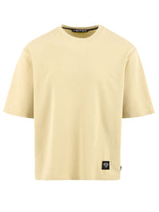 T-shirt Ribbed boxy IUTER Uomo - Beige