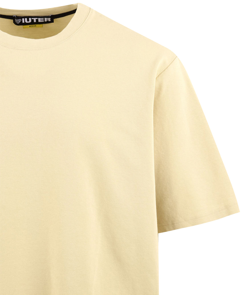 T-shirt Ribbed boxy IUTER Uomo - Beige