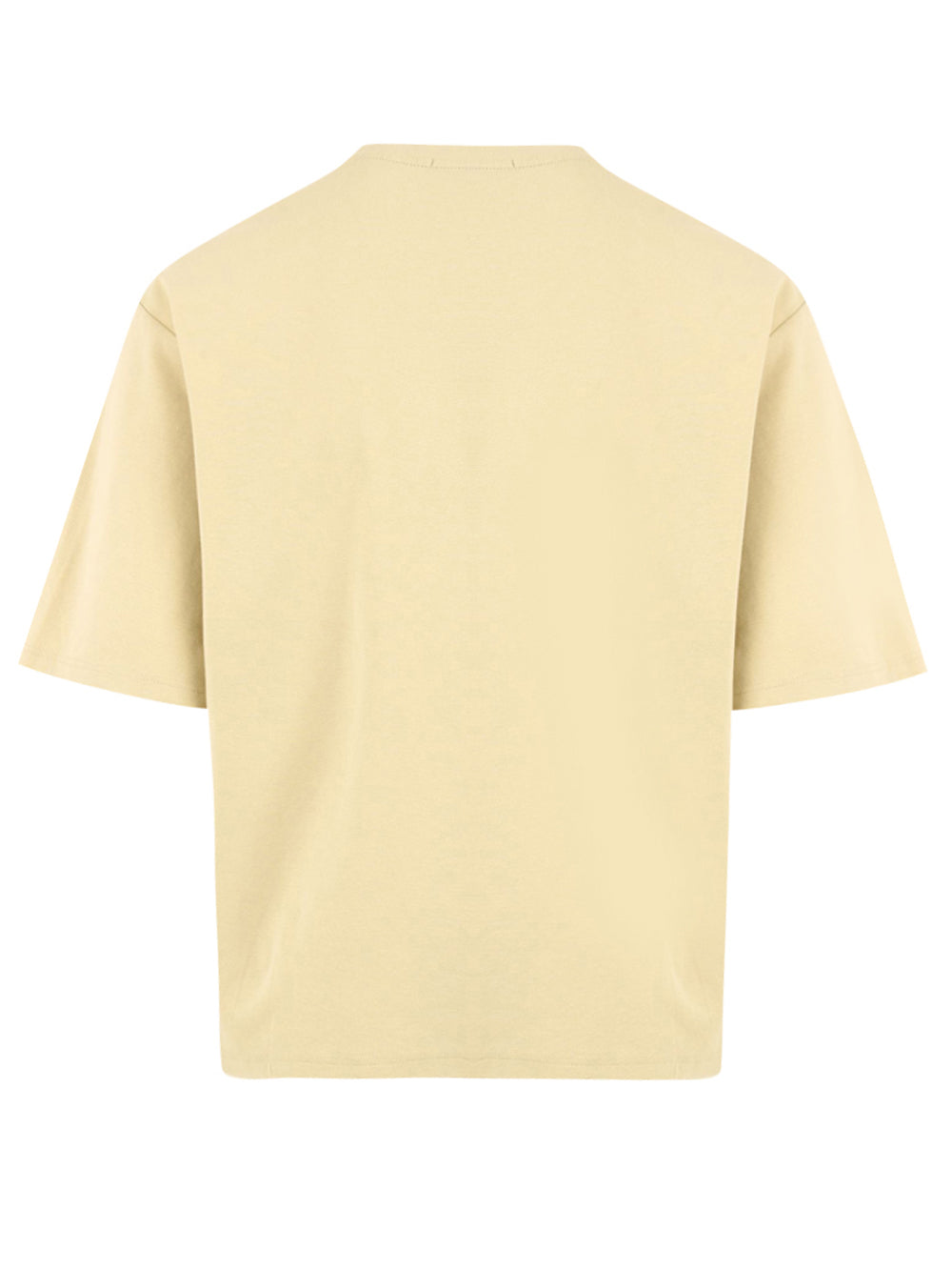T-shirt Ribbed boxy IUTER Uomo - Beige