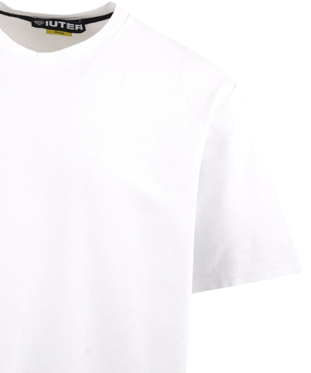 T-shirt Ribbed boxy IUTER Uomo - Bianco