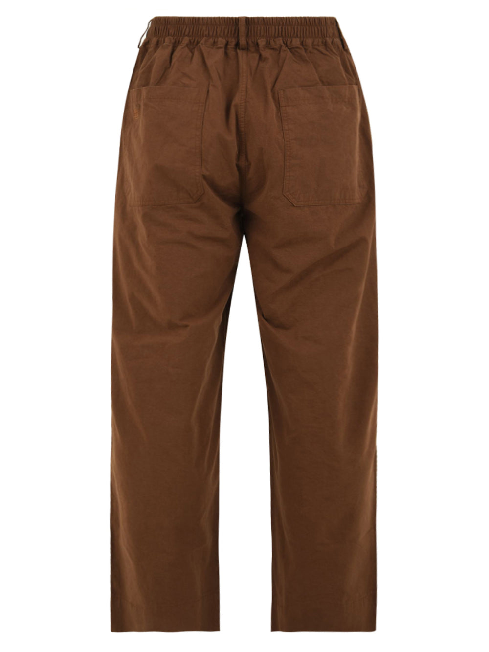 Pantalone One tuck wide fatigue KAPPY Unisex - Marrone