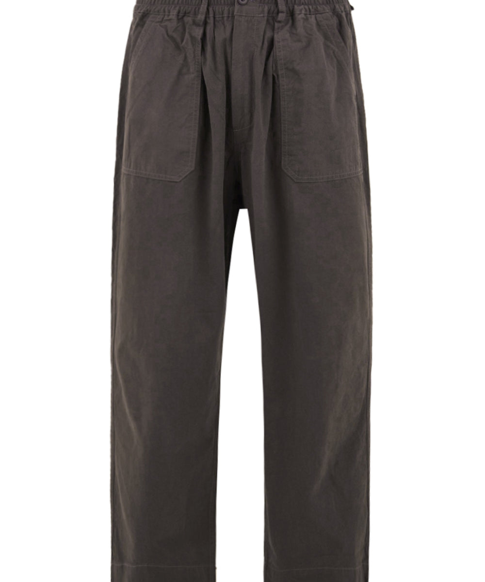 Pantalone One tuck wide fatigue KAPPY Unisex - Grigio