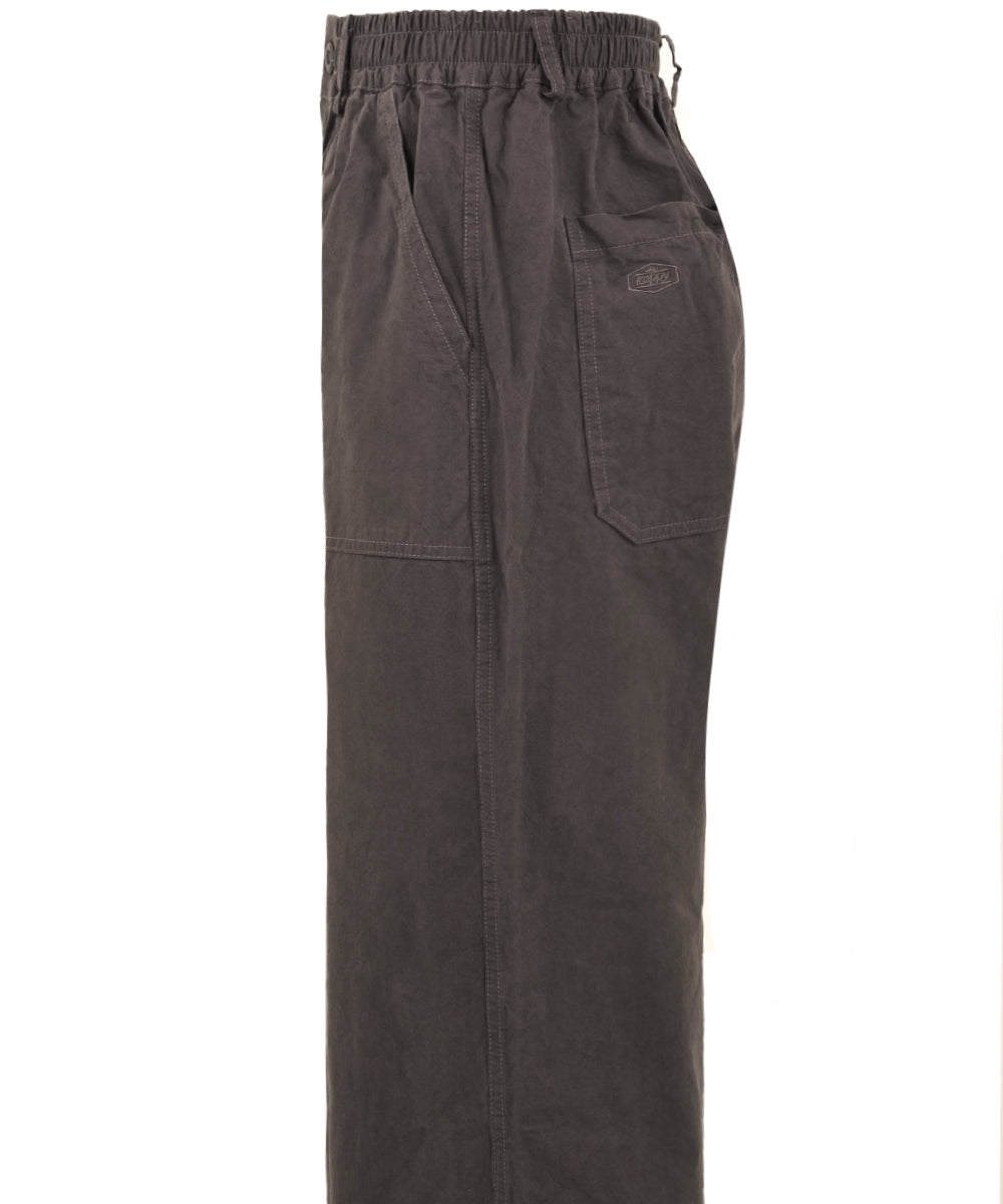 Pantalone One tuck wide fatigue KAPPY Unisex - Grigio