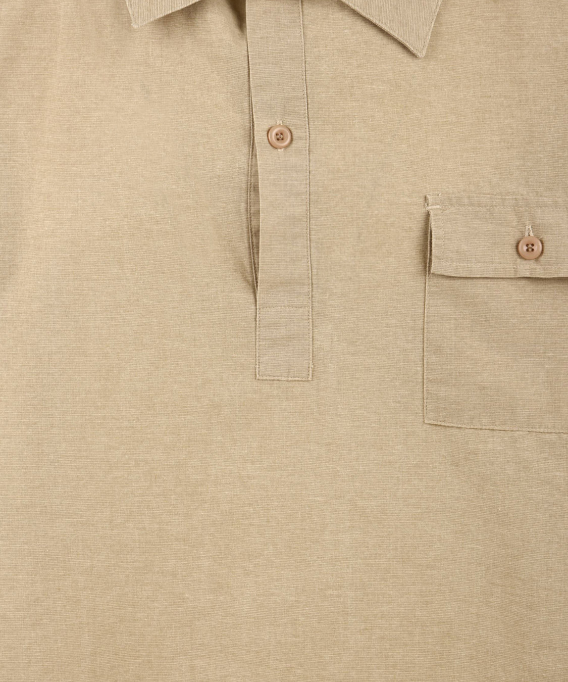 Camicia Pigment henleyneck KAPPY Unisex - Beige