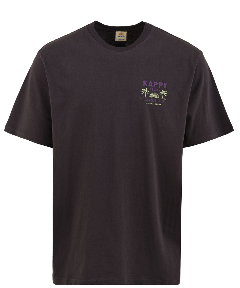 T-shirt Palm coast KAPPY Unisex - Grigio