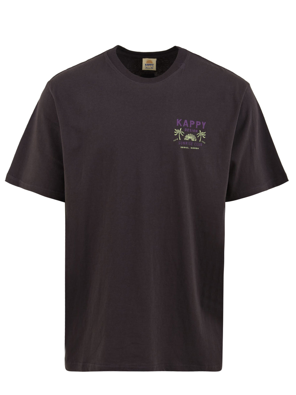 T-shirt Palm coast KAPPY Unisex - Grigio