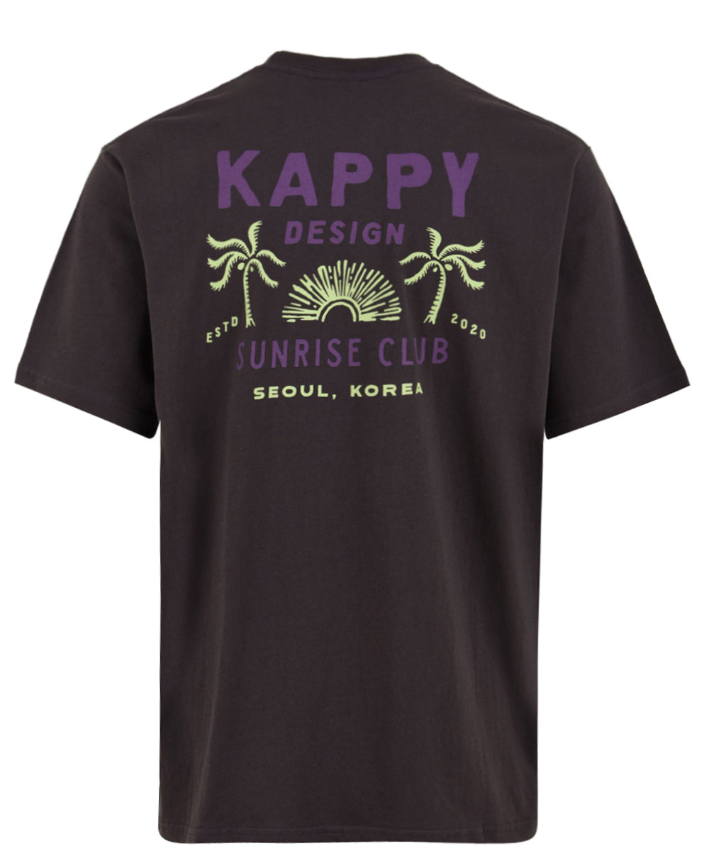 T-shirt Palm coast KAPPY Unisex - Grigio