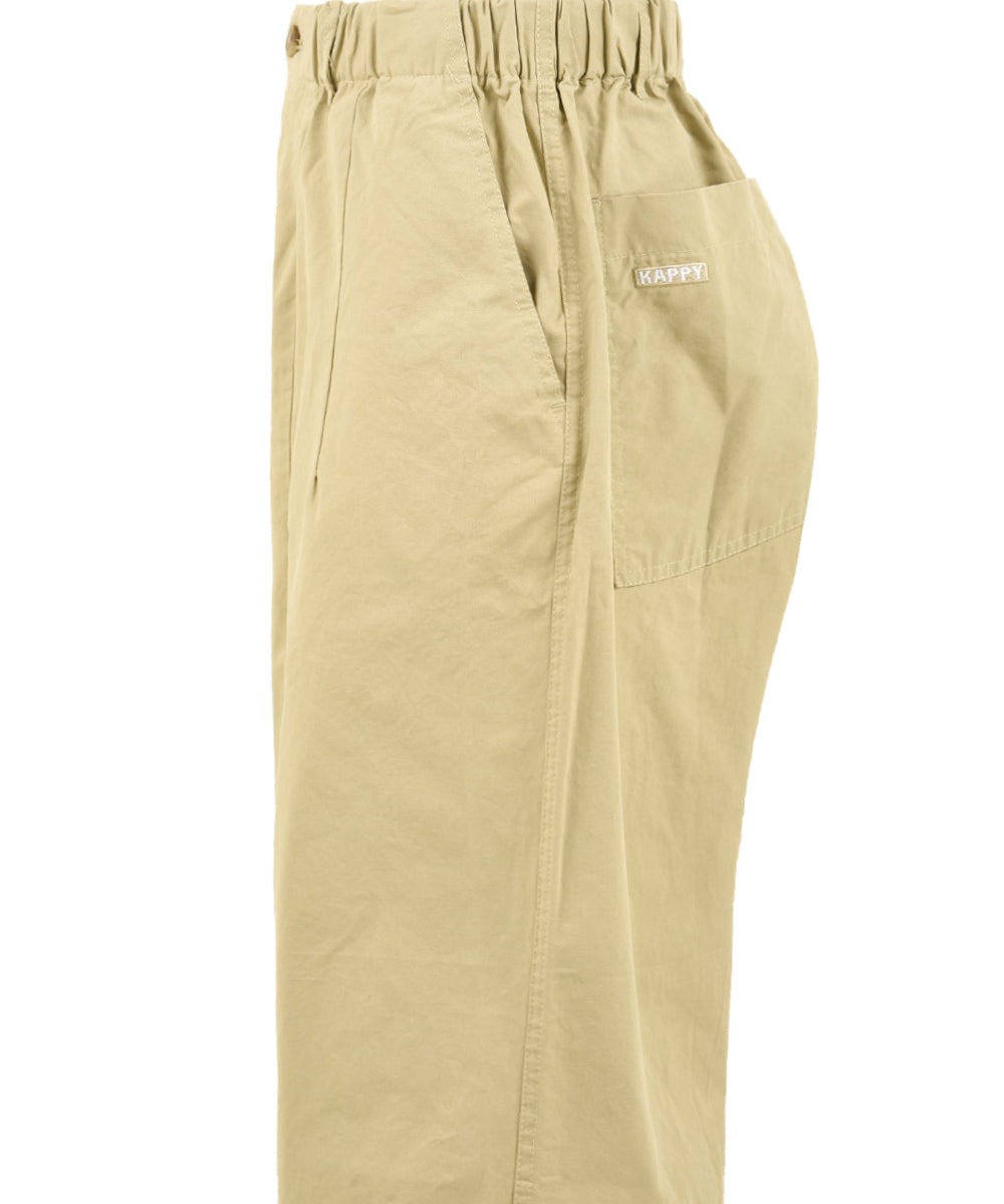 Pantalone Pintuck wide chino KAPPY Unisex - Beige