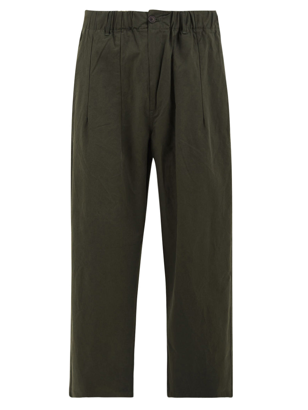 Pantalone Pintuck wide chino KAPPY Unisex - Verde