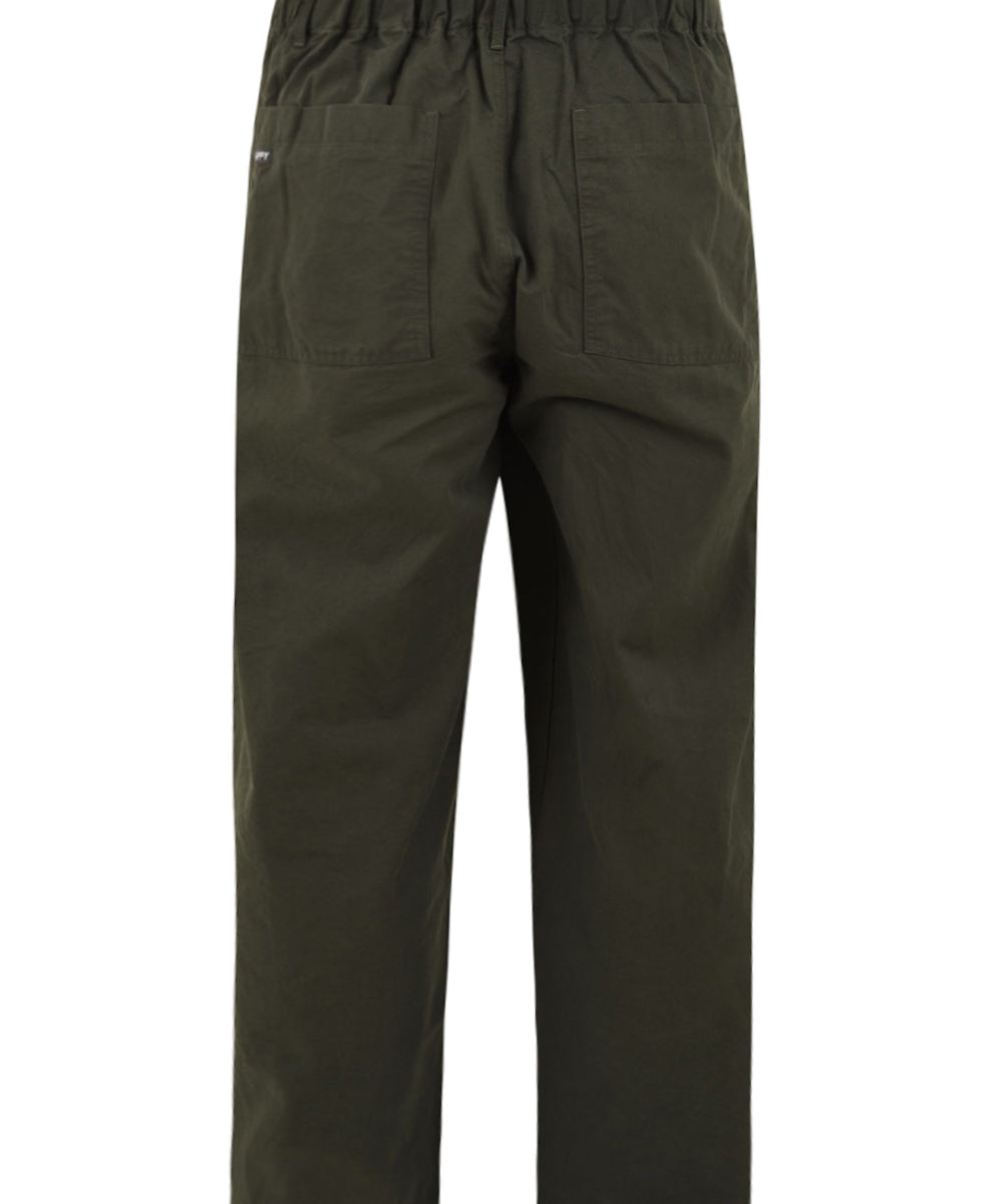 Pantalone Pintuck wide chino KAPPY Unisex - Verde