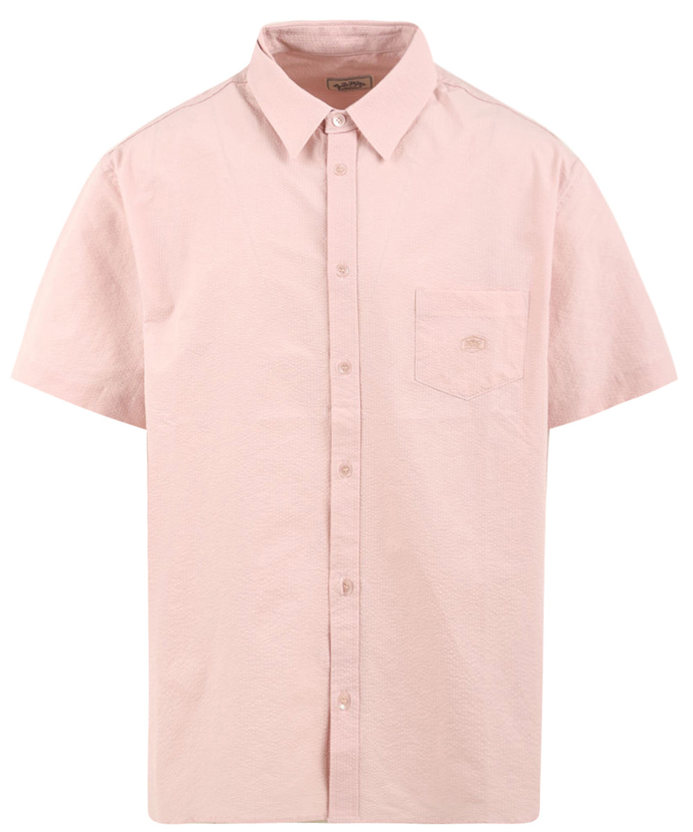Camicia Relaxed seersucker KAPPY Unisex - Rosa