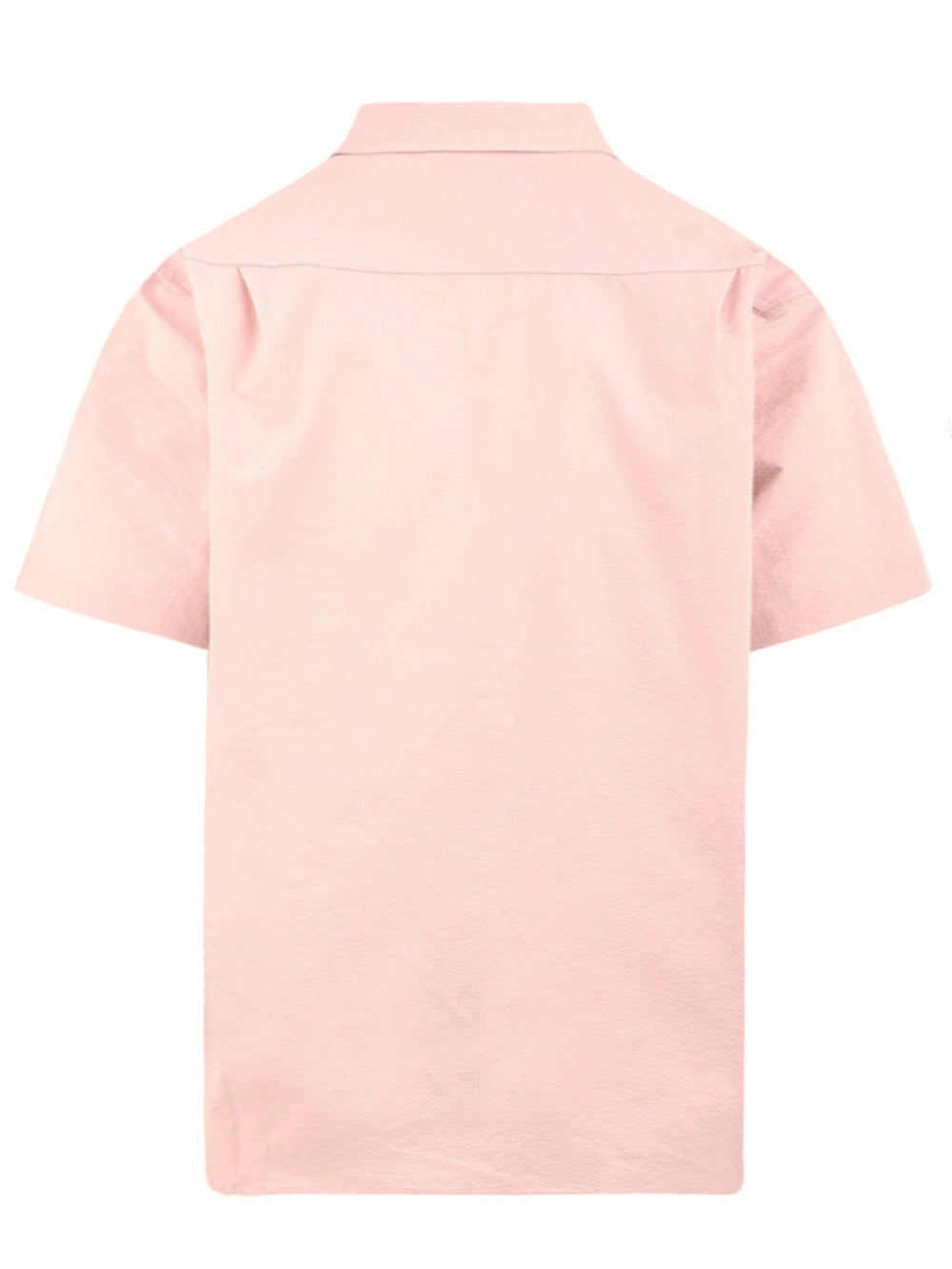 Camicia Relaxed seersucker KAPPY Unisex - Rosa