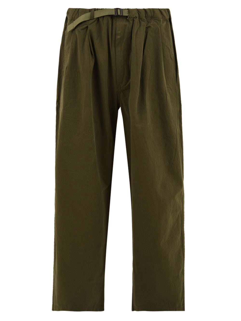 Pantalone Two tuck wide KAPPY Unisex - Verde