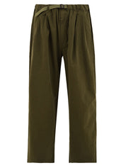Pantalone Two tuck wide KAPPY Unisex - Verde