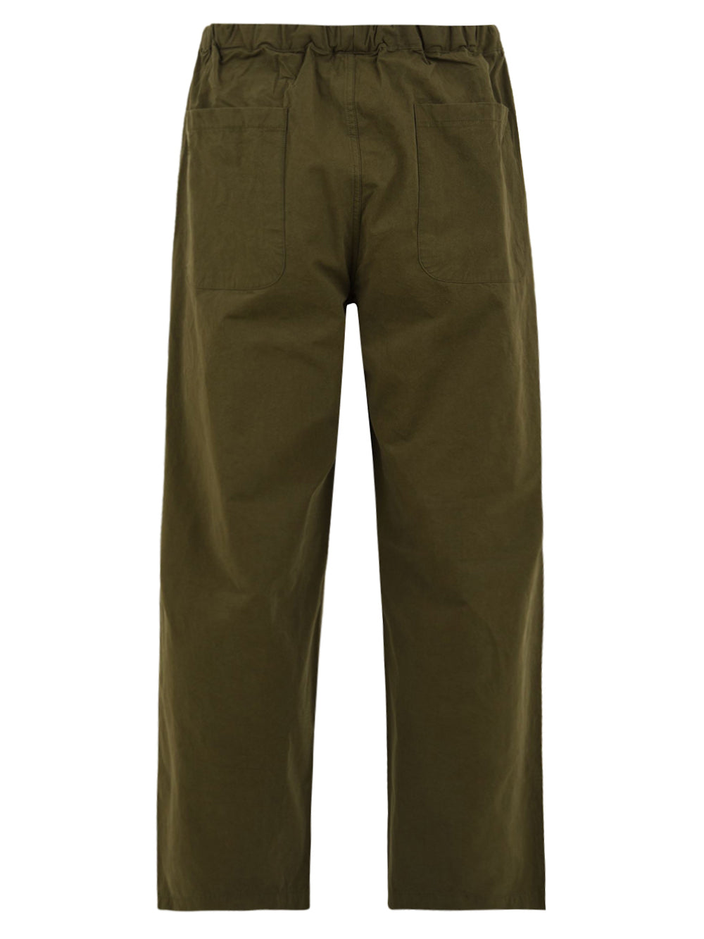 Pantalone Two tuck wide KAPPY Unisex - Verde