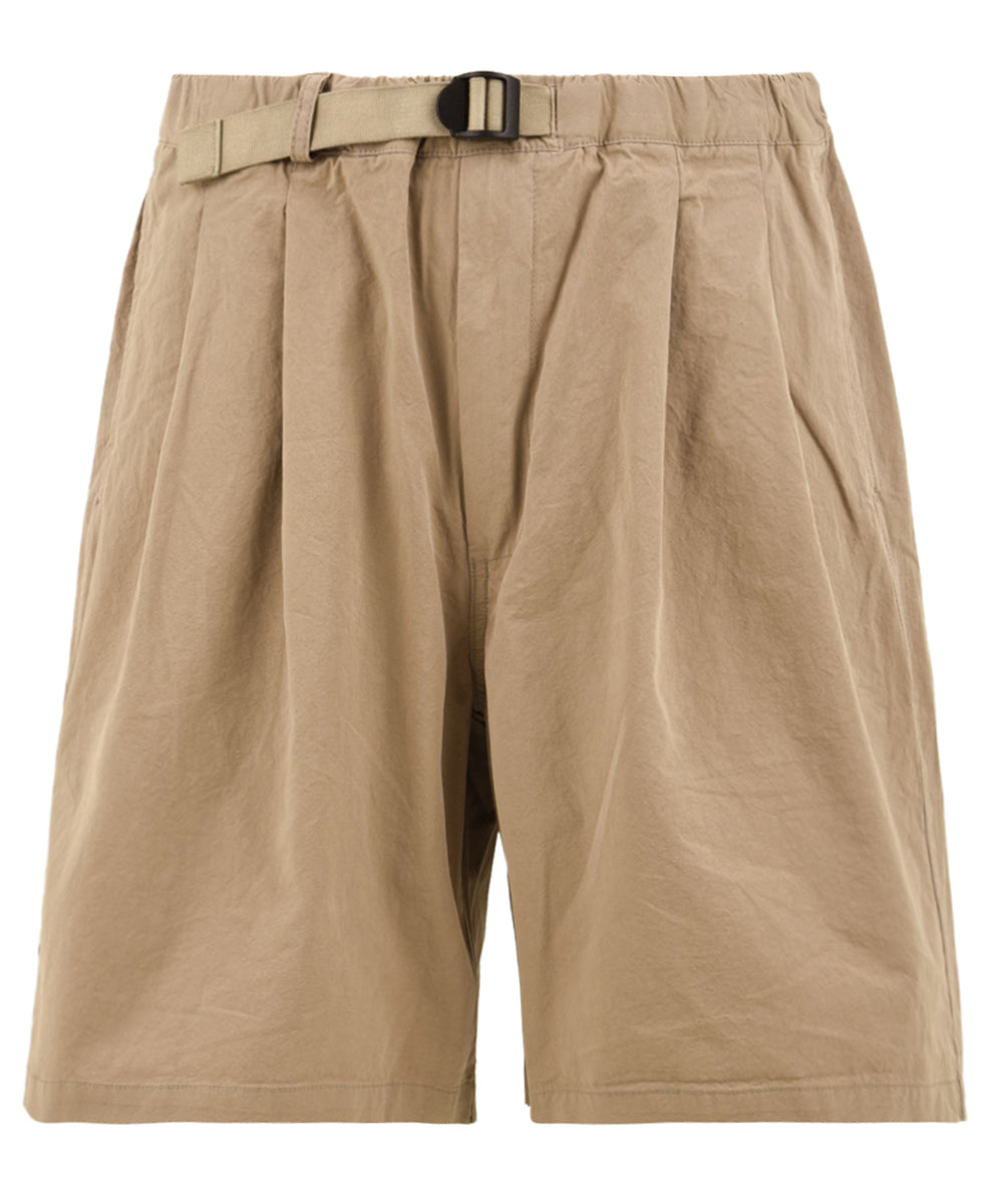Shorts Two tuck wide KAPPY Unisex - Beige