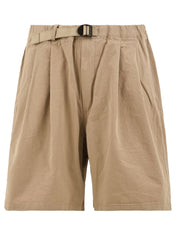 Shorts Two tuck wide KAPPY Unisex - Beige