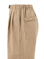 Shorts Two tuck wide KAPPY Unisex - Beige