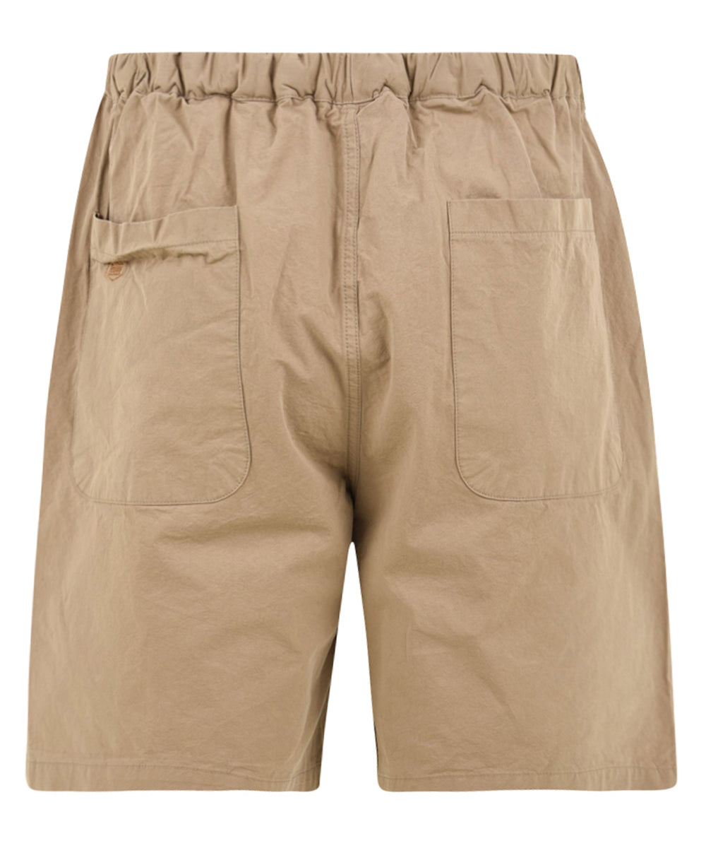 Shorts Two tuck wide KAPPY Unisex - Beige