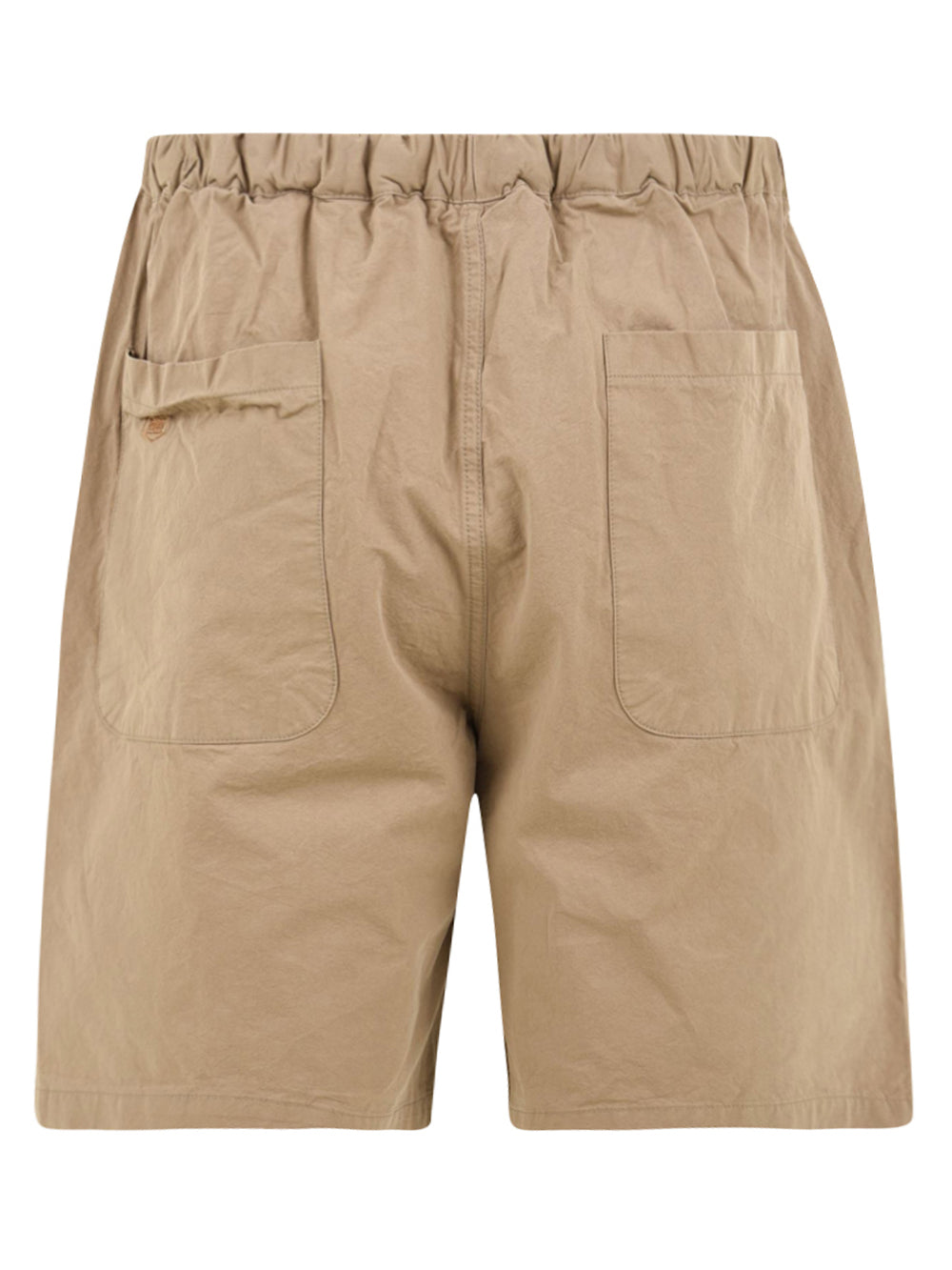 Shorts Two tuck wide KAPPY Unisex - Beige