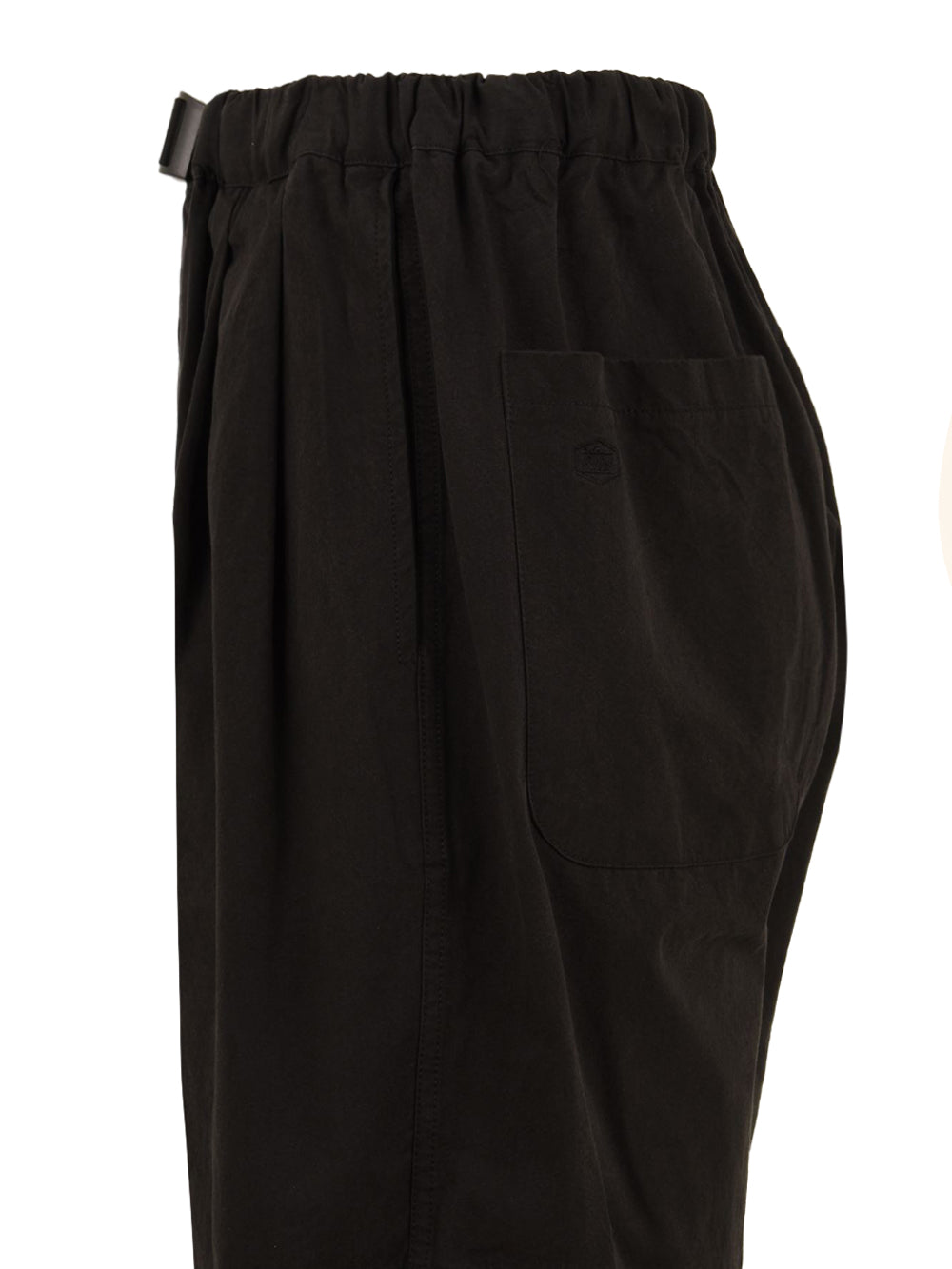 Shorts Two tuck wide KAPPY Unisex - Nero