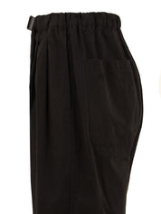 Shorts Two tuck wide KAPPY Unisex - Nero