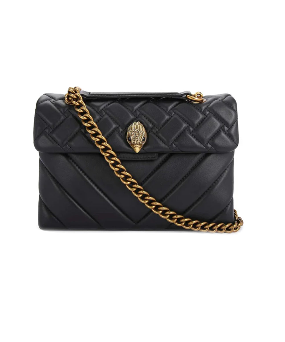 Borsa Leather Kensington X KURT GEIGER Donna - Nero