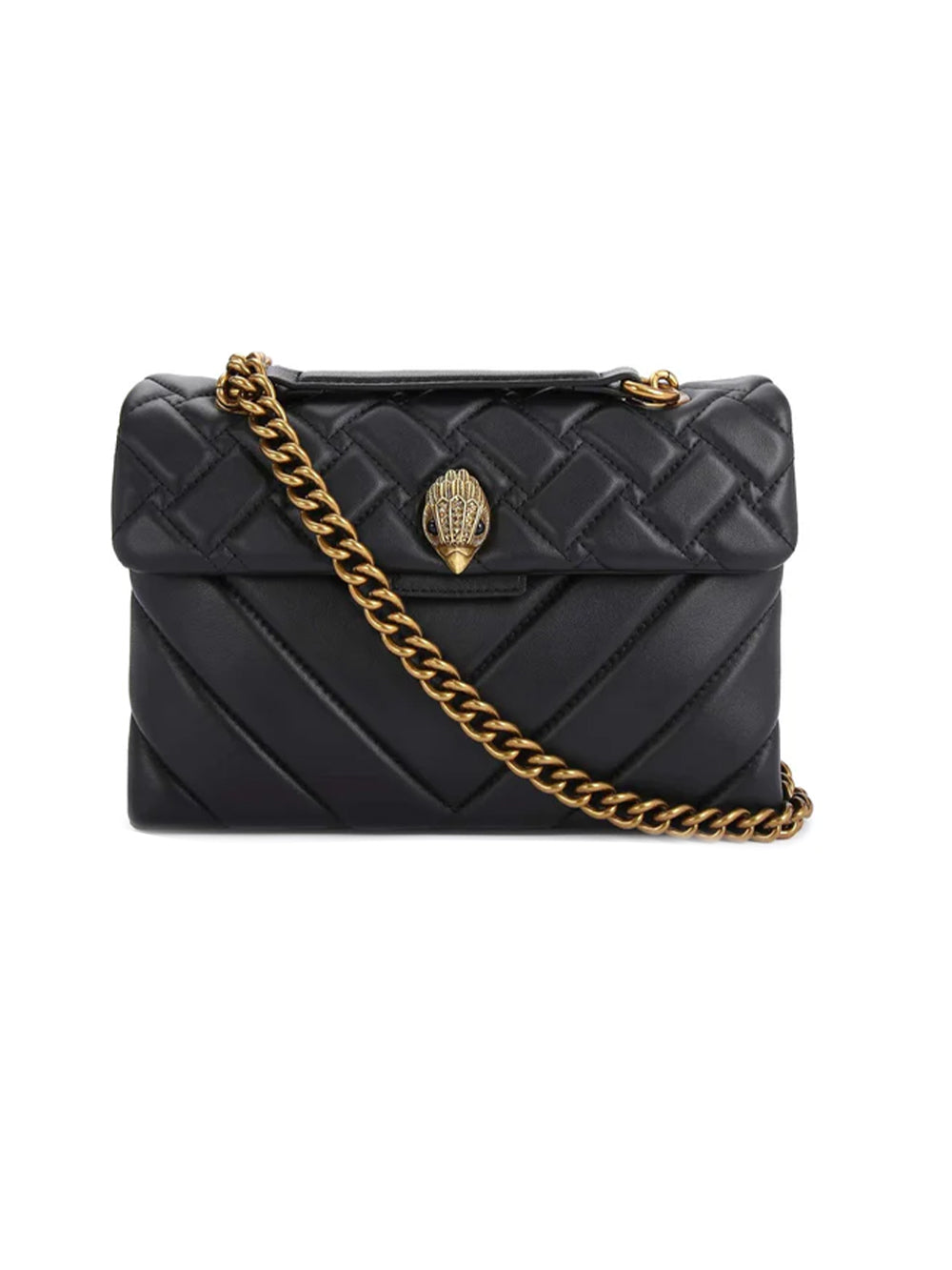Borsa Leather Kensington X KURT GEIGER Donna - Nero
