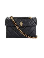 Borsa Leather Kensington X KURT GEIGER Donna - Nero