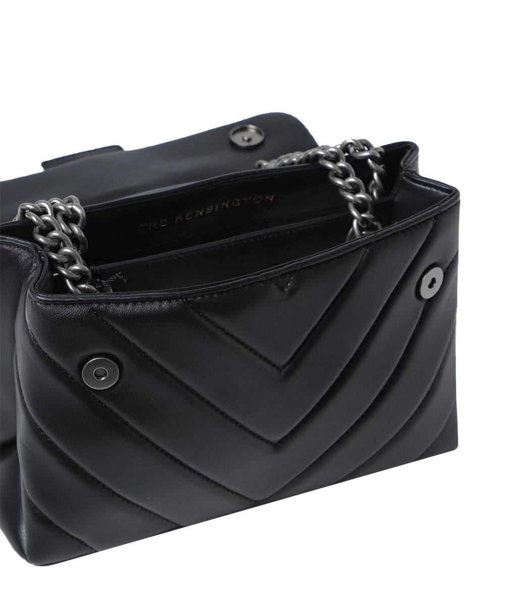 Borsa Leather Kensington X KURT GEIGER Donna - Nero