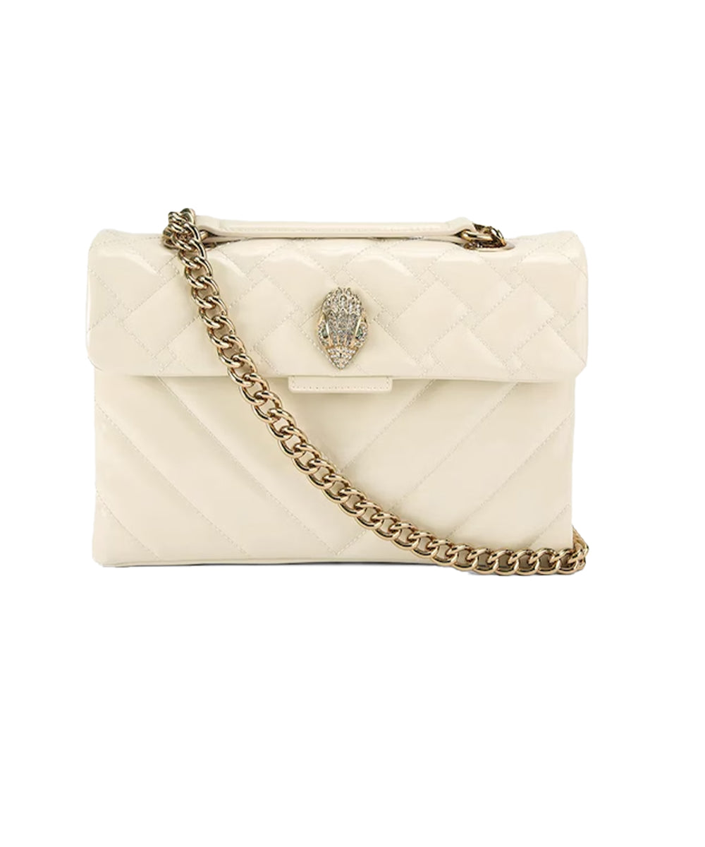 Borsa Leather Kensington KURT GEIGER Donna - Beige