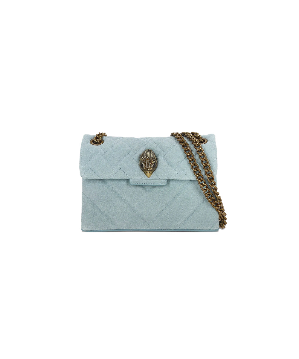 Borsa Leather Mini Kensington KURT GEIGER Donna - Blue