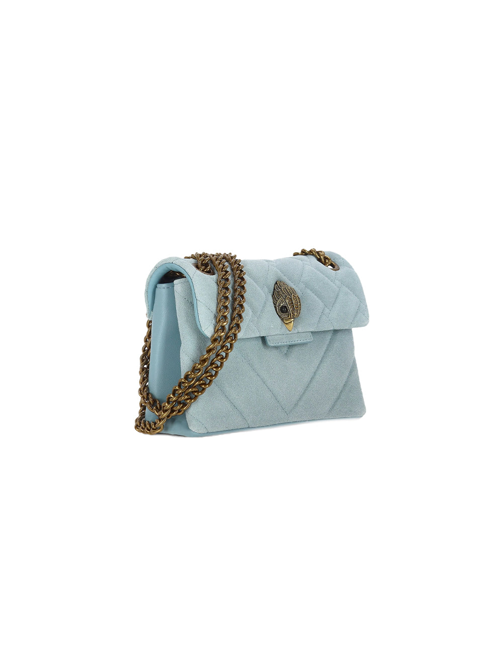 Borsa Leather Mini Kensington KURT GEIGER Donna - Blue