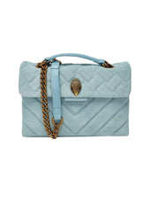 Borsa Leather Kensington KURT GEIGER Donna - Blue