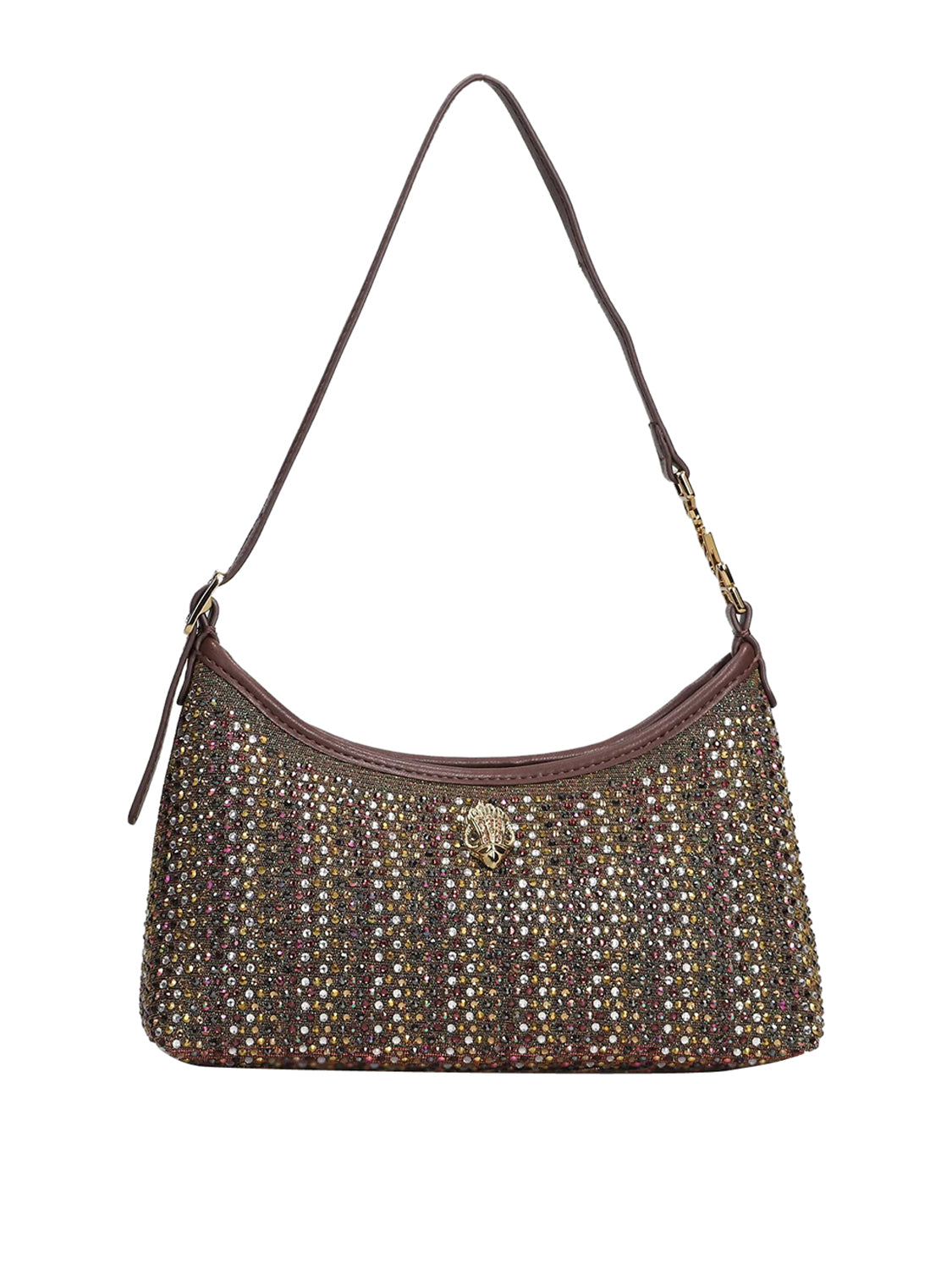 Borsa Fabric Kurt Mini Shoulder KURT GEIGER Donna - Bronzo