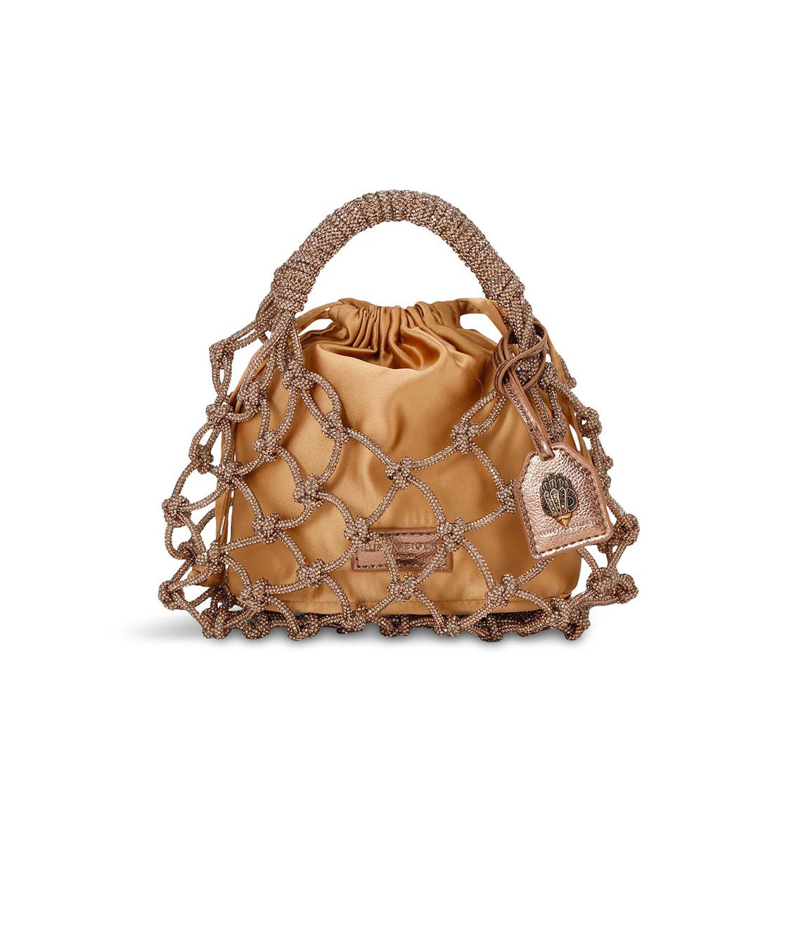 Borsa Small Macrame Crystal KURT GEIGER Donna - Bronzo