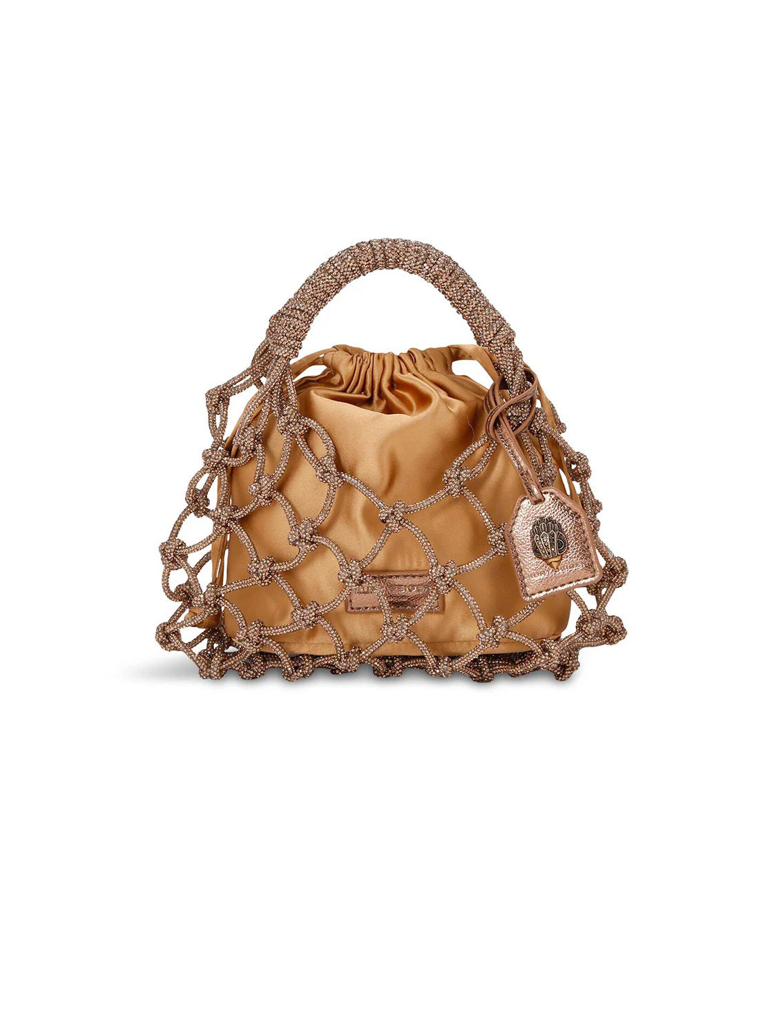 Borsa Small Macrame Crystal KURT GEIGER Donna - Bronzo