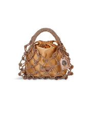 Borsa Small Macrame Crystal KURT GEIGER Donna - Bronzo