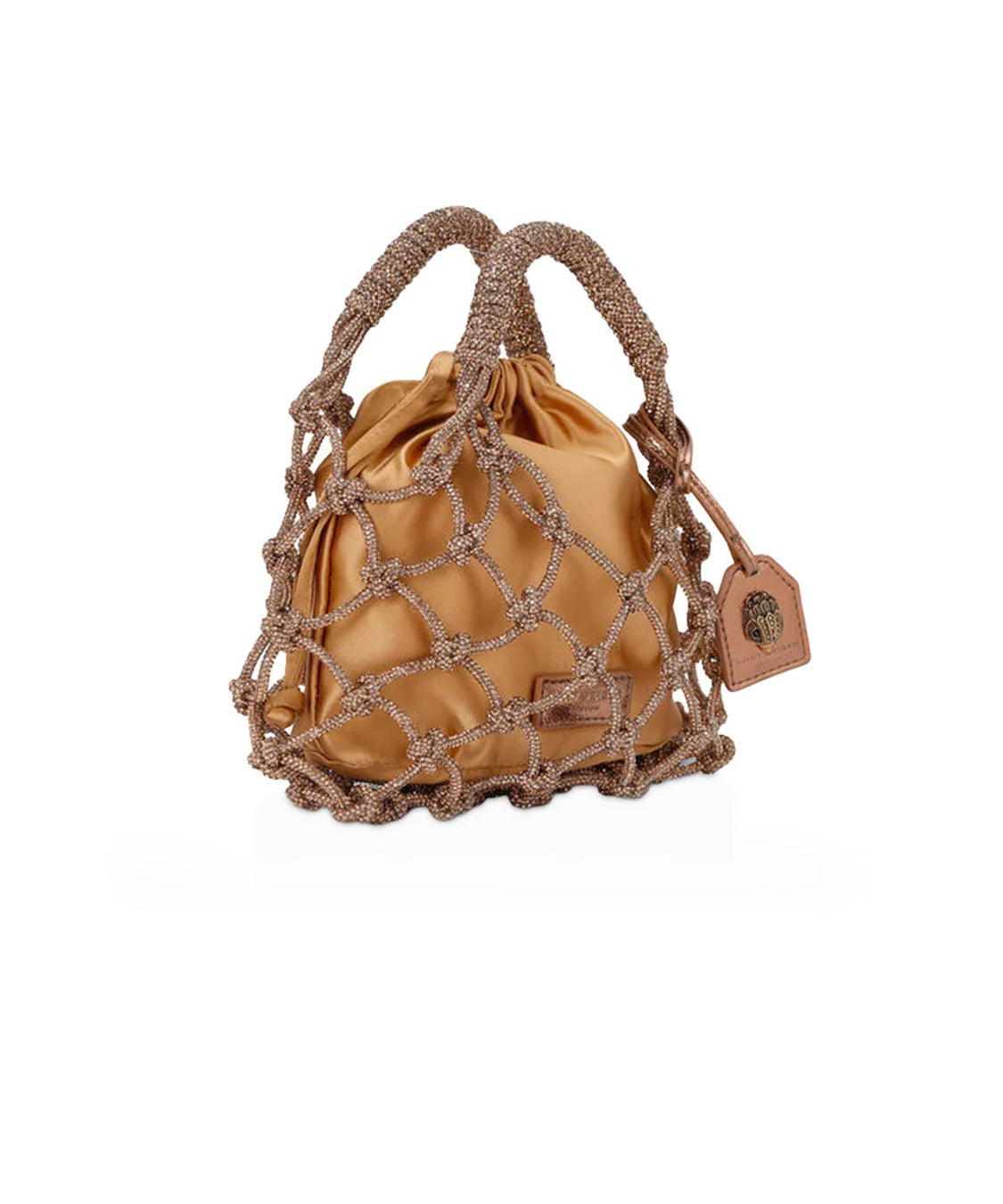 Borsa Small Macrame Crystal KURT GEIGER Donna - Bronzo