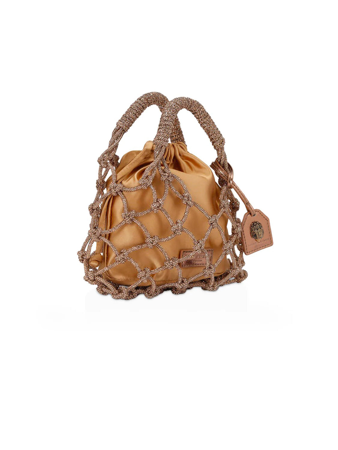 Borsa Small Macrame Crystal KURT GEIGER Donna - Bronzo