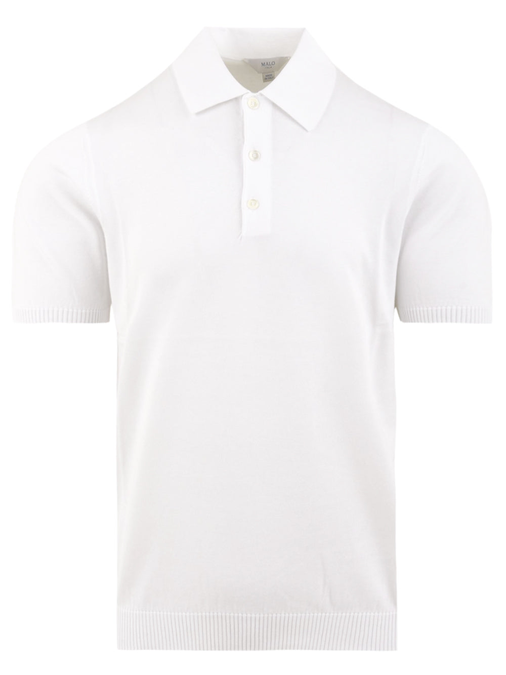 Polo manica corta rasata MALO Uomo - Bianco